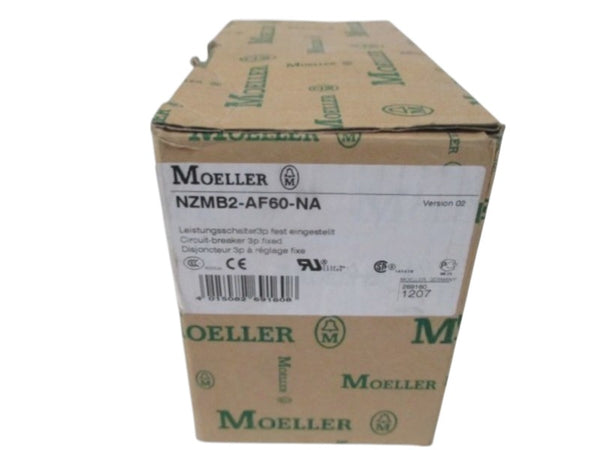 KLOCKNER-MOELLER NZMB2-AF60-NA CIRCUIT BREAKER  NSMP