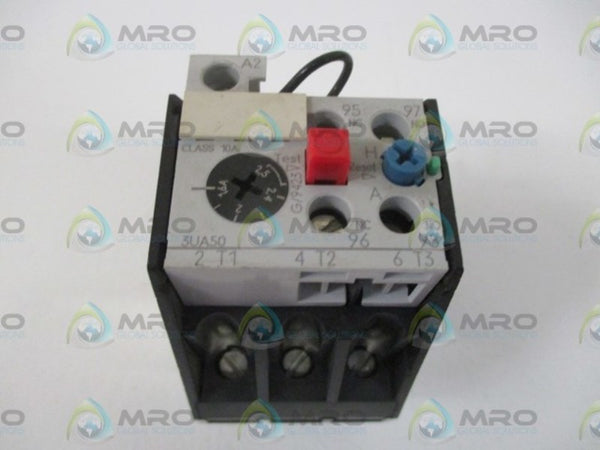 SIEMENS 3UA5000-1C 1,6-2,5A OVERLOAD RELAY  UNMP