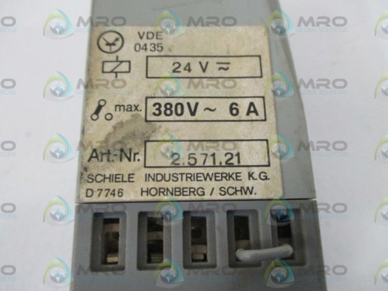 SCHIELE 2.571.21 RELAY  UNMP