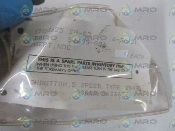 54605-086 TYPE 2016 5 SPEED PUSHBUTTON  NSNP IN A BAG