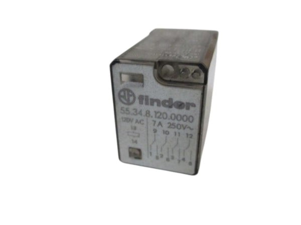 FINDER 55.34.8.120.0000 RELAY 7A 250V 120VAC  NSNP