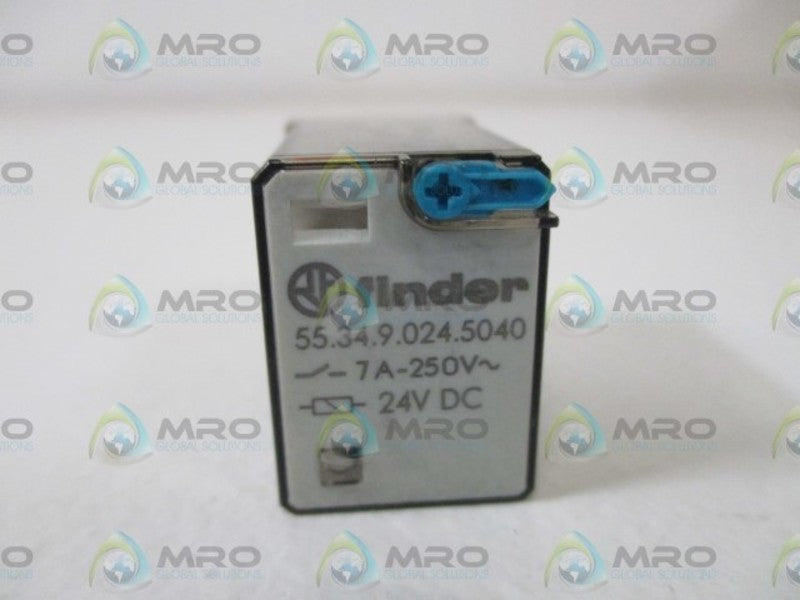 FINDER 55.34.9.024.5040 RELAY 7A 250V 24VDC  NSNP