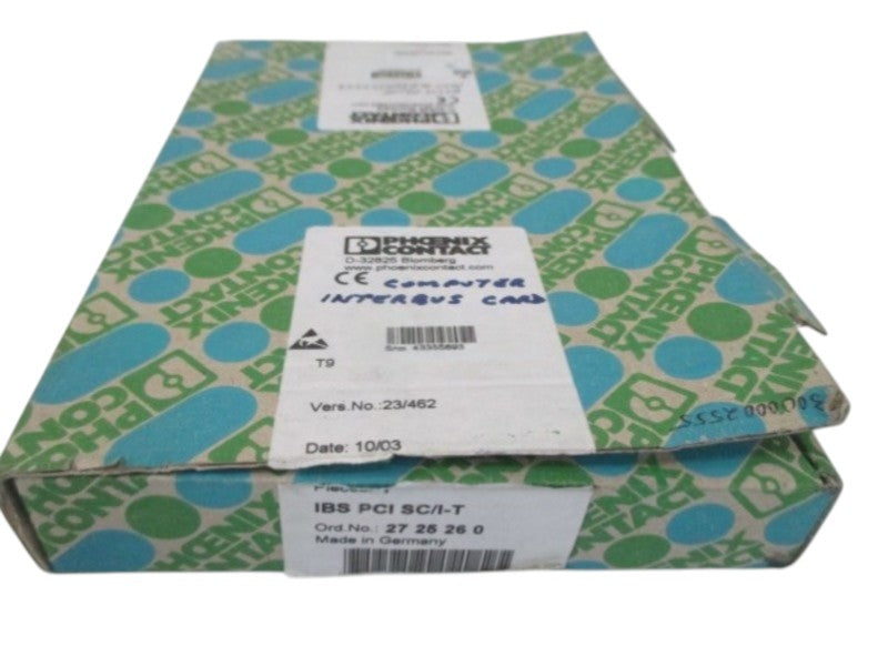 PHOENIX CONTACT IBS PCI SC/I-T TERMINATION BOARD  NSMP