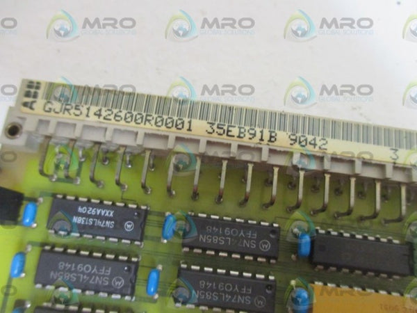 ABB GJR5142600R0001 35EB91B CIRCUIT BOARD  UNMP