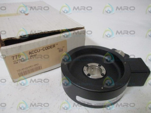 ACCU-CODER 775-B-S-0512-Q-PP-D-W-A-Y-N ENCODER  NSMP