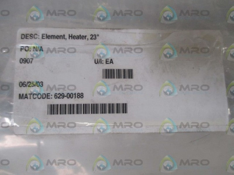 629-00188 HEATER ELEMENT 23"  NSNP IN A BAG