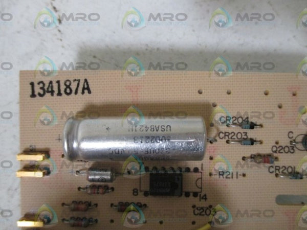 HONEYWELL 134187A CIRCUIT  BOARD  NSNP