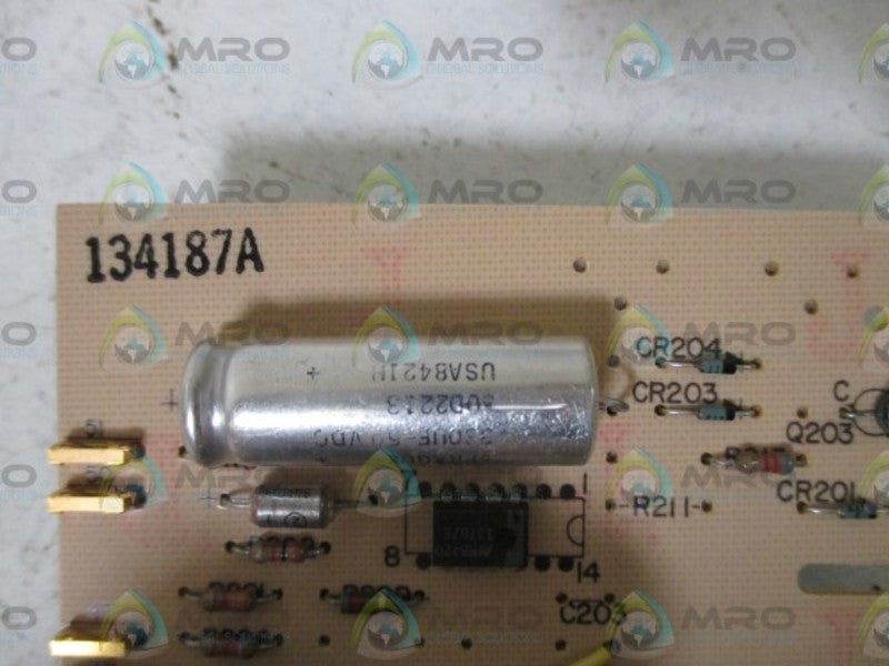 HONEYWELL 134187A CIRCUIT  BOARD  NSNP