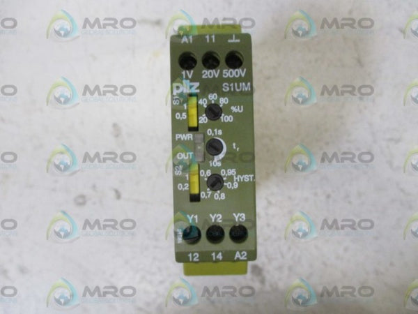 PILZ S1UM 110-130VACUM0.500VAC/CSUP SAFETY RELAY  NSNP