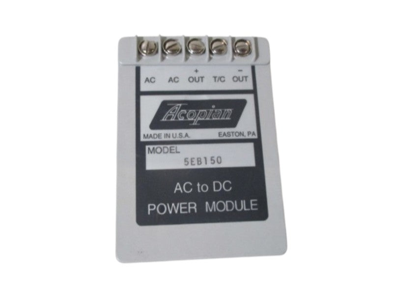 ACOPIAN 5EB150 AC TO DC POWER MODULE  NSNP