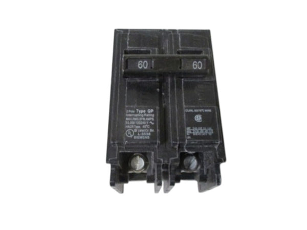 SIEMENS Q260 CIRCUIT BREAKER 60A  UNMP