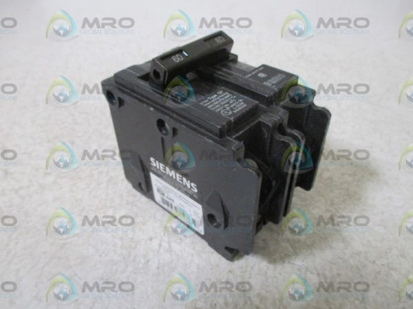 SIEMENS Q260 CIRCUIT BREAKER 60A  UNMP