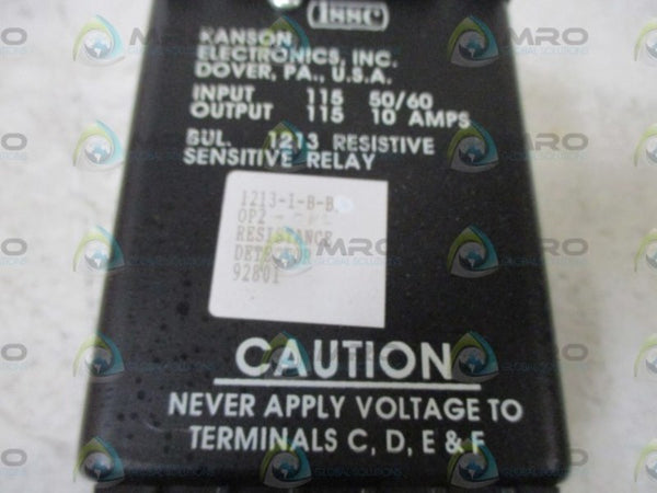 ISSC 1213-1-B-B RELAY  NSMP