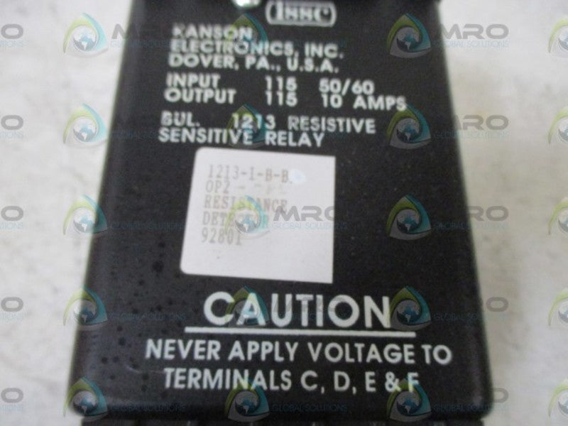 ISSC 1213-1-B-B RELAY  NSMP