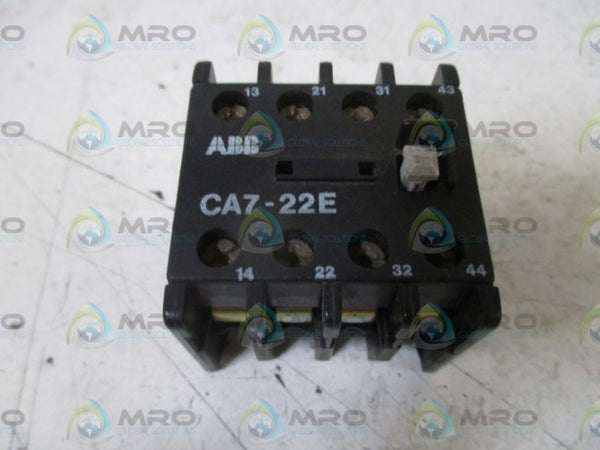 ABB CA7-22E CONTACTOR  UNMP