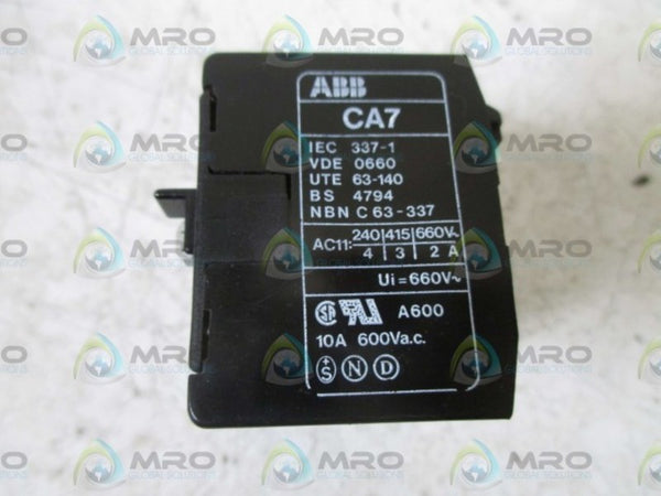 ABB CA7-22E CONTACTOR  UNMP