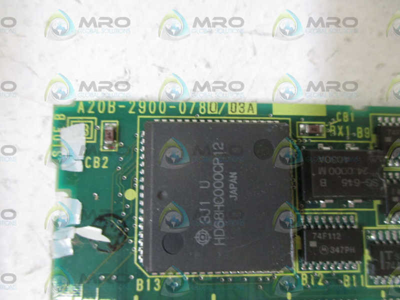 FANUC A20B-2900-0780/03A PC BOARD  UNMP