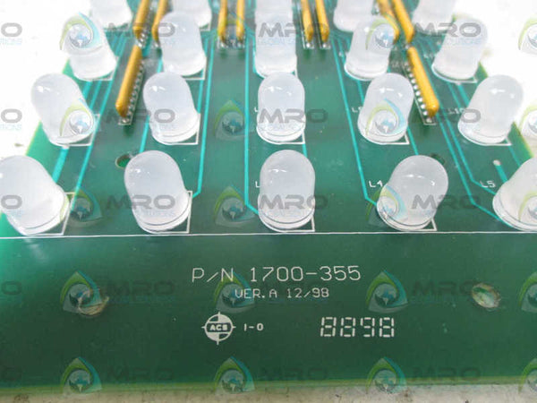 ACS 1700-355 DISPLAY INDICATOR BOARD  NSNP