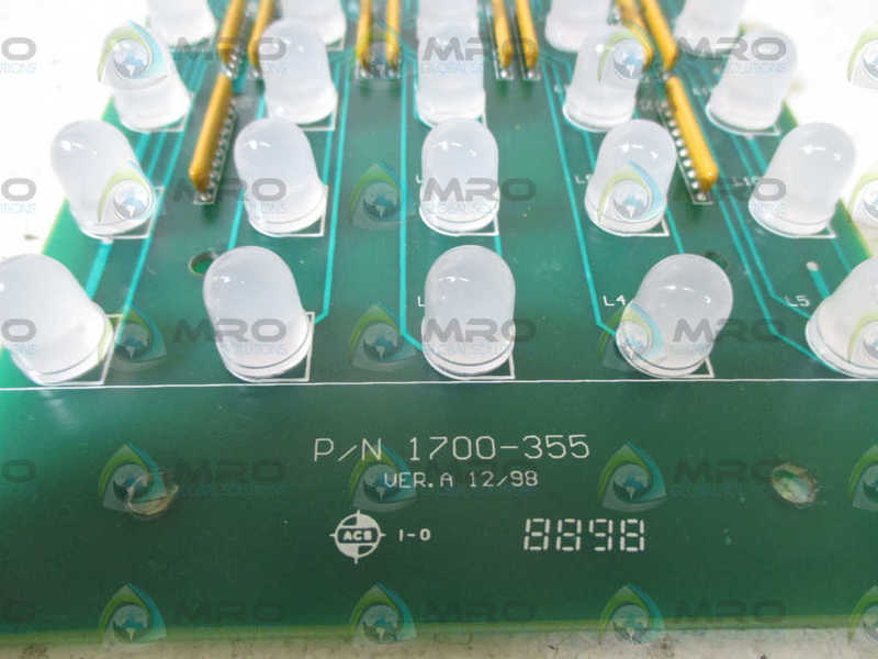 ACS 1700-355 DISPLAY INDICATOR BOARD  NSNP