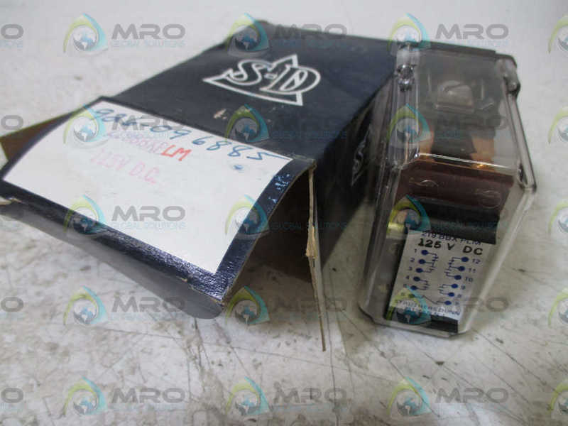 STRUTHERS-DUNN 219BBXPLM RELAY 125VDC  NSMP