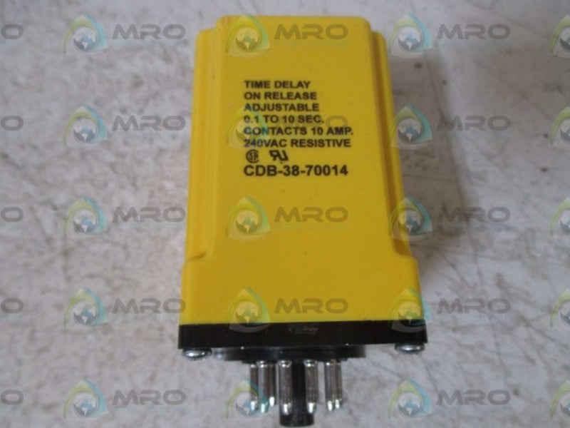 TYCO CDB-38-70014 TIME DELAY RELAY  NSMP