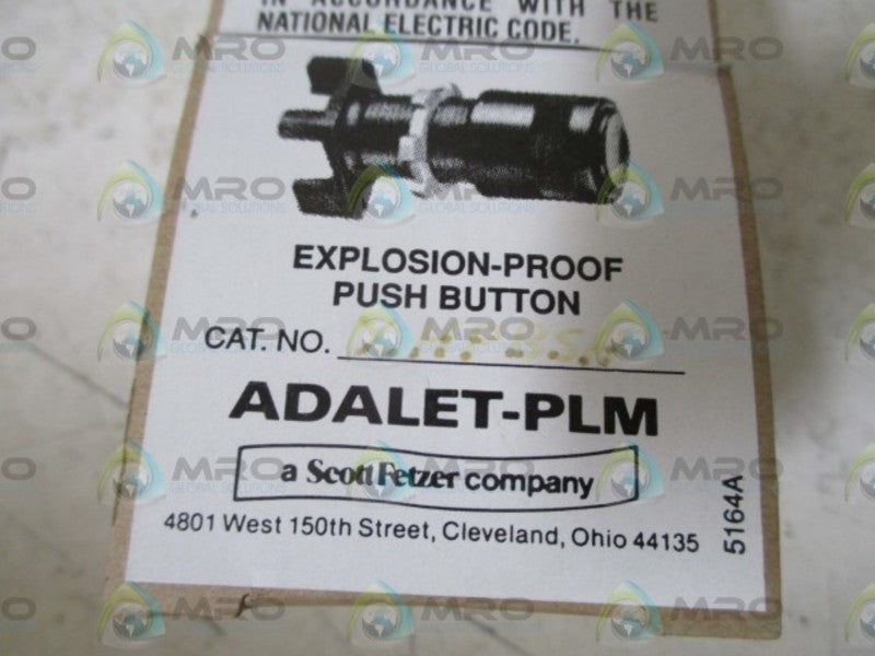 ADALET-PLM XHPBSH EXPLOSION PROOF PUSHBUTTON  NSMP