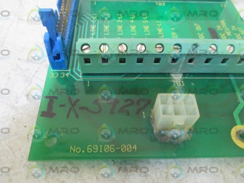 69106-004 PC BOARD  UNMP