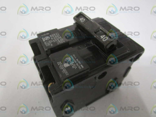 SIEMENS Q240 CIRCUIT BREAKER 40A  UNMP