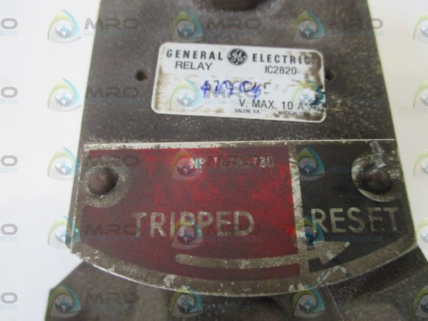 GENERAL ELECTRIC 4101C4E RELAY  UNMP
