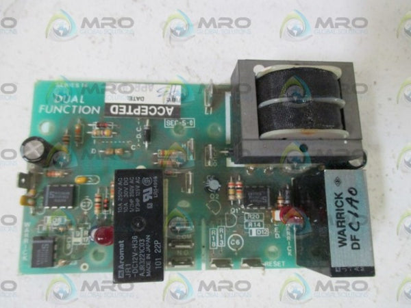 WARRICKS CONTROL H-001-00-UC0-03 BOARD  NSMP