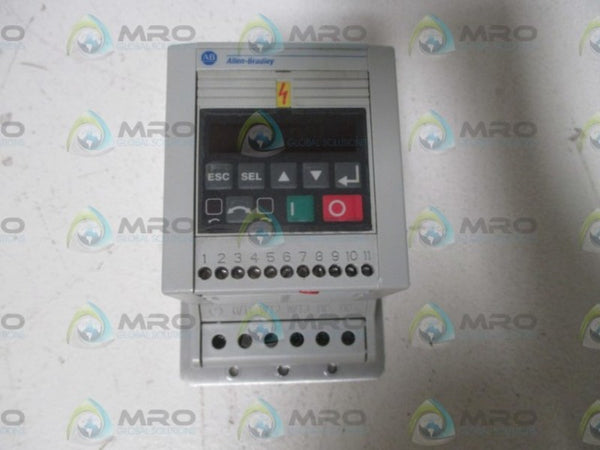 ALLEN BRADLEY 160-BA04PSF1P1 SER. C F/W 7.05 SPEED CONTROLLER  UNMP
