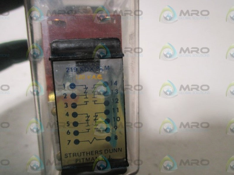 STRUTHERS-DUNN 219XDXPLM RELAY  NSNP