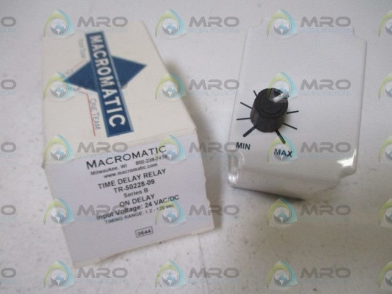 MACROMATIC TR-50228-09 TIME DELAY RELAY  NSMP
