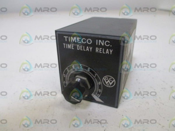 G.C. WILSON & COMPANY 591-16T TIME DELAY RELAY  UNMP