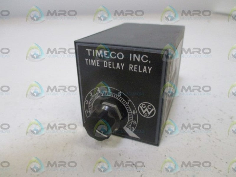 G.C. WILSON & COMPANY 591-16T TIME DELAY RELAY  UNMP