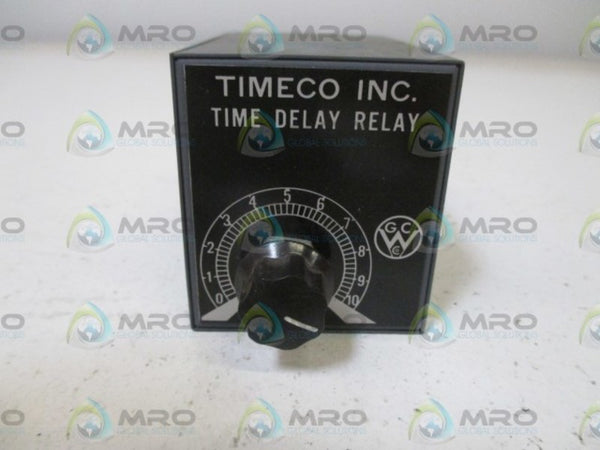 G.C. WILSON & COMPANY 591-16T TIME DELAY RELAY  UNMP