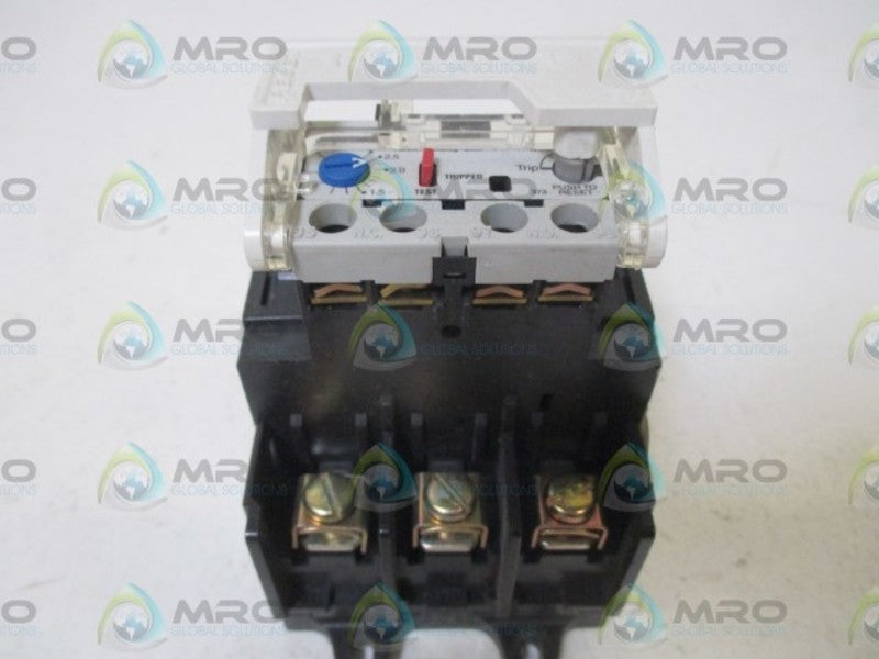 ALLEN BRADLEY 592-A1DA SER.A OVERLOAD RELAY 1.0-2.9A  UNMP