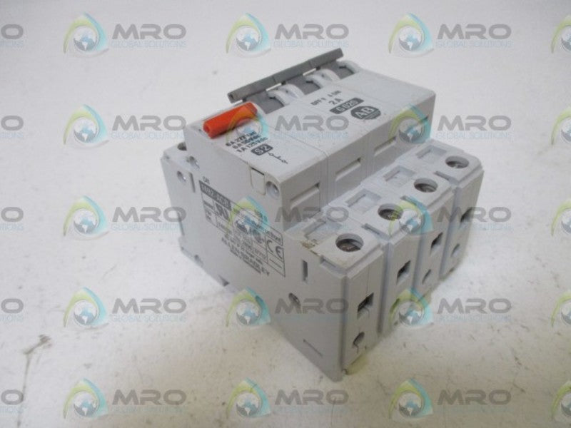 ALLEN BRADLEY 1492-CB3G020 SER. B 2A w/ 1492-ACBS2 SER. B  NSNP