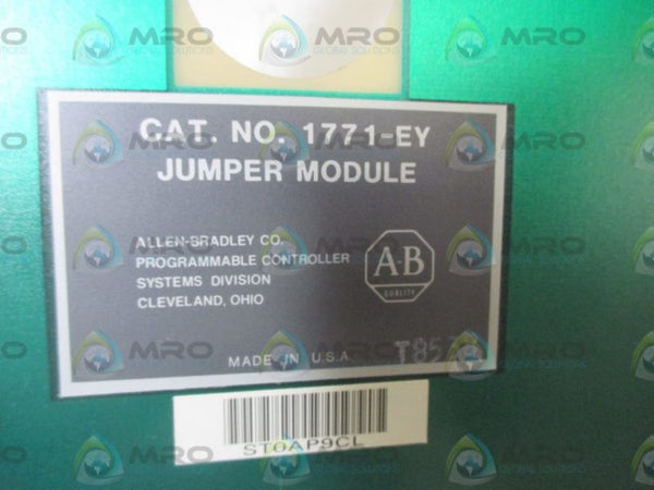 ALLEN BRADLEY 1771-EY JUMPER MODULE  UNMP
