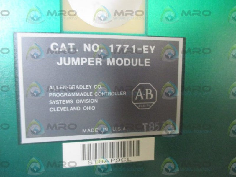 ALLEN BRADLEY 1771-EY JUMPER MODULE  UNMP