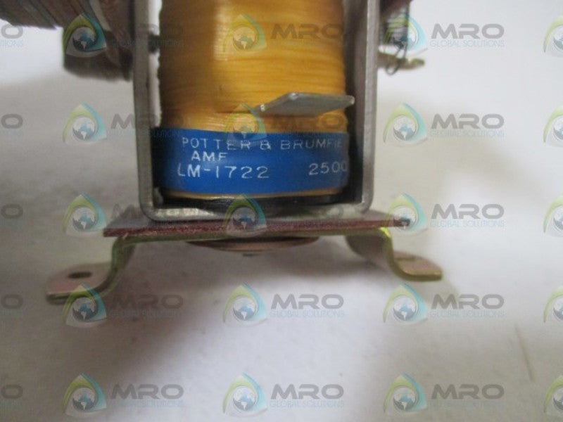 POTTER & BRUMFIELD LM-1722 RELAY  NSNP
