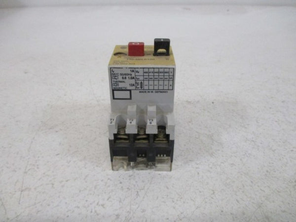 ALLEN BRADLEY 140-MN-0100 SER. B MANUAL MOTOR STARTER 0.6-1.0A UNMP