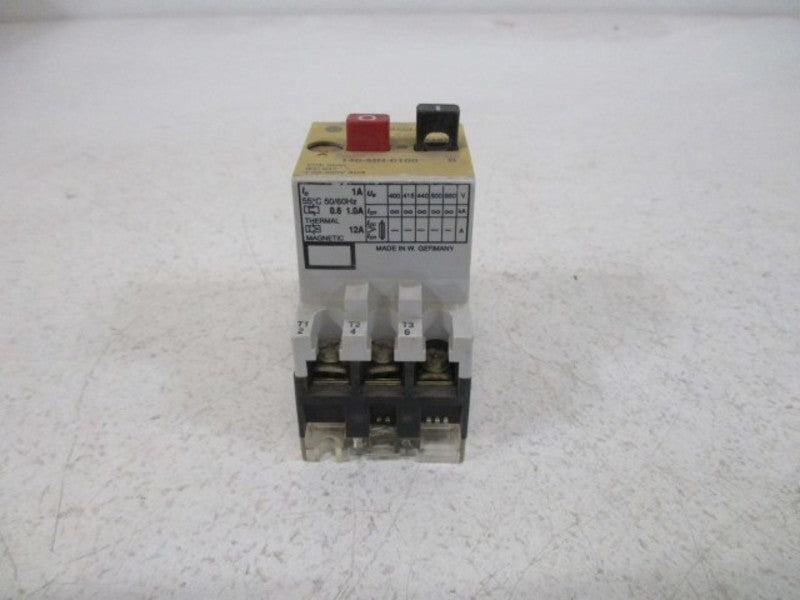 ALLEN BRADLEY 140-MN-0100 SER. B MANUAL MOTOR STARTER 0.6-1.0A UNMP
