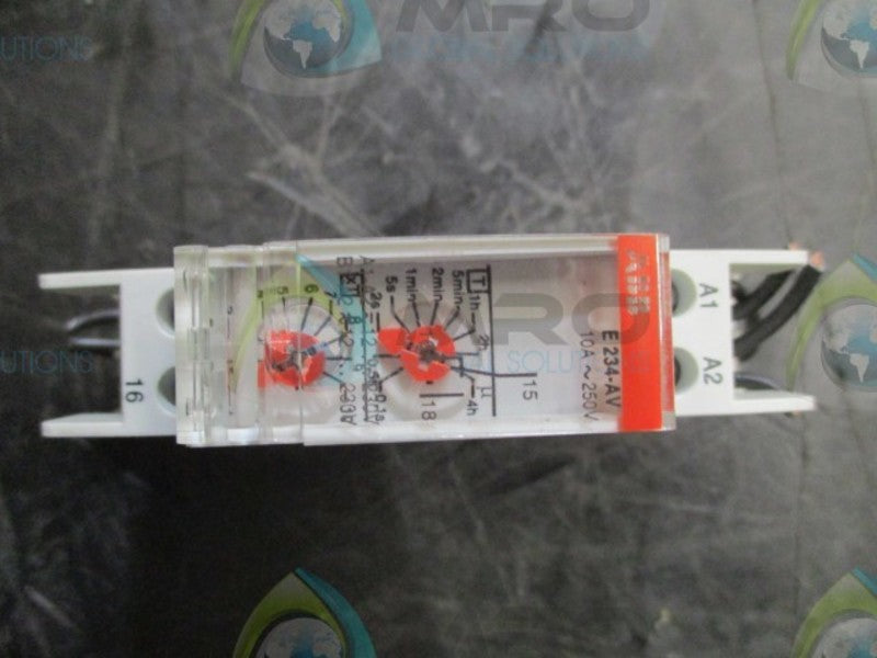 ABB E234-AV TIME DELAY RELAY  UNMP