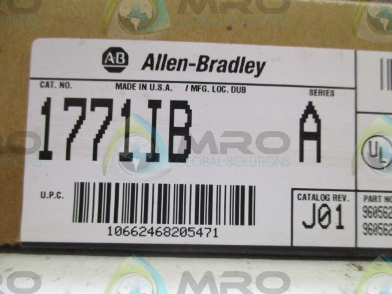 ALLEN BRADLEY 1771-IB SER. A  NSMP