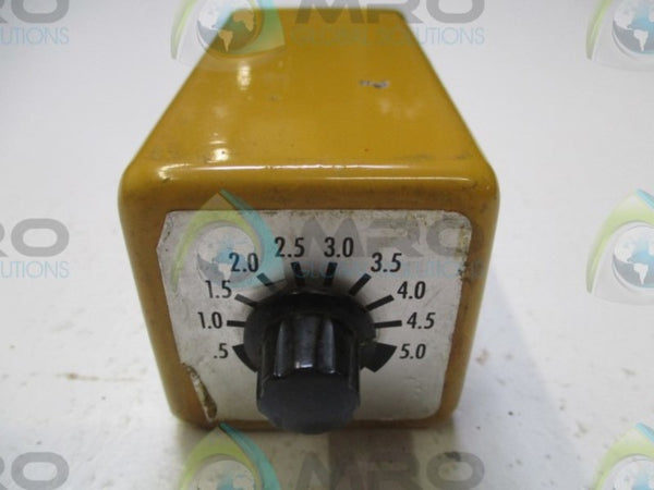 MACROMATIC SS-21622-C TIME DELAY RELAY .5-5.0 SECONDS  UNMP