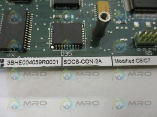 ABB SDCS-CON-2A 3BHE004059R0001 CONTROL BOARD  NSNP