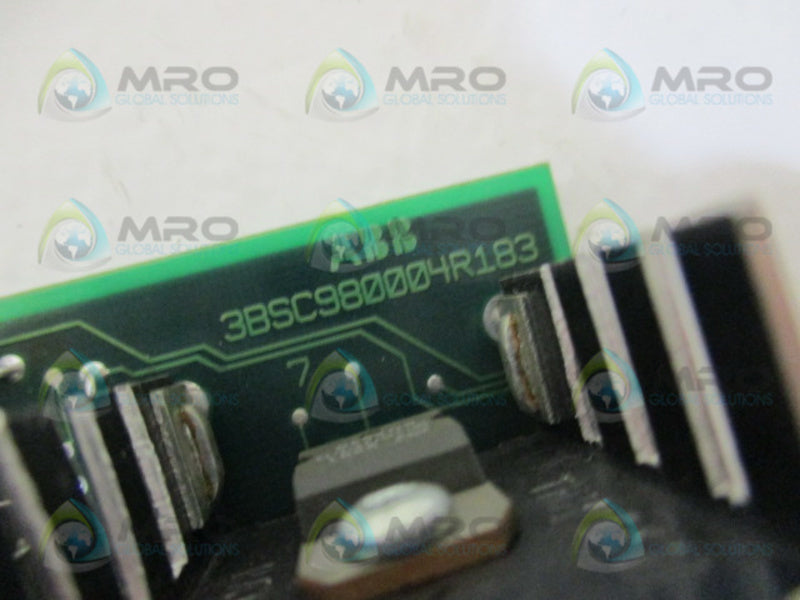 ABB DSTDW150 57160001-AAK OUTPUT BOARD  UNMP