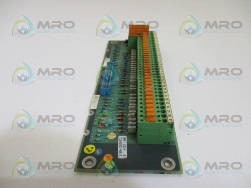 ABB QHFT201 YL681001-AB/1 TACHO TERMINAL BOARD  UNMP