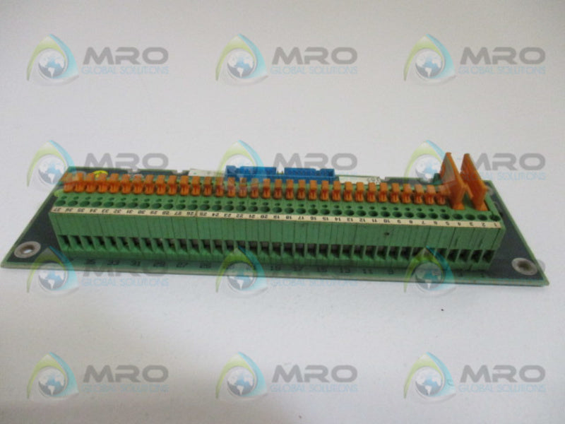 ABB QHFT201 YL681001-AB/1 TACHO TERMINAL BOARD  UNMP